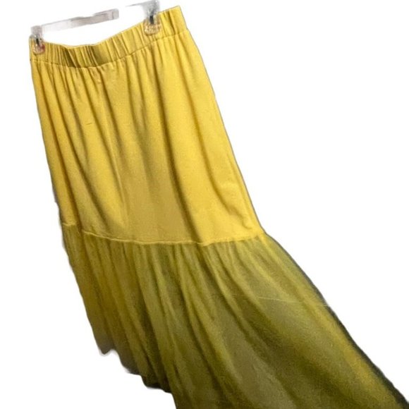 Luukaa Yellow Skirt NWT - Picture 1 of 8